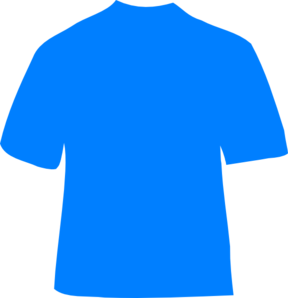 Blue T Shirt Clip Art   Design   Download Vector Clip Art Online
