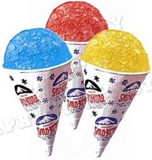 Details About Concession Decal Snow Cone 2   12in Wide
