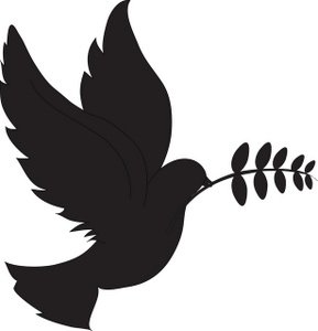 Dove Clipart Image  A Dove The Bird Of Peace With An Olive Branch In