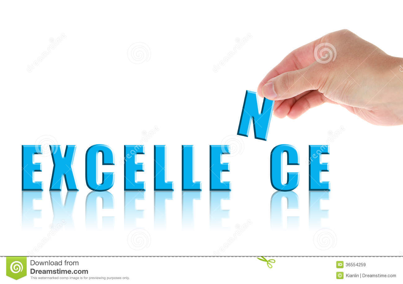 Excellence Concept Royalty Free Stock Images   Image  36554259