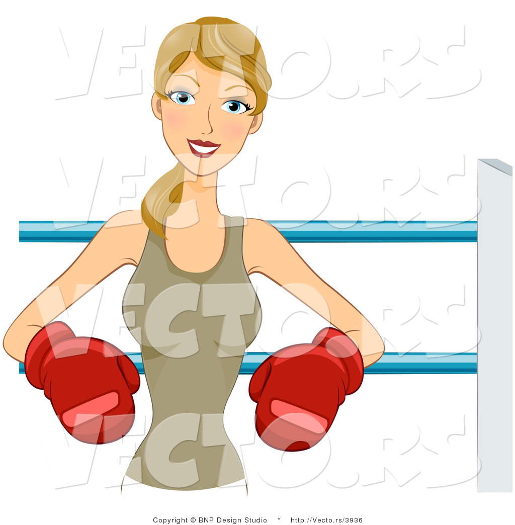 Fighter Vector Art Clipart Sexy Pretty Girl Woman Withresults