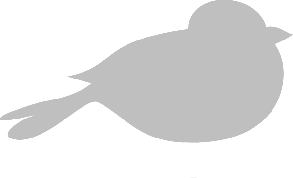 Gray Bird Clip Art At Clker Com   Vector Clip Art Online Royalty Free    