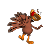 Moving Animated Turkeys And Thanksgiving Turkey Clip Art Gif    