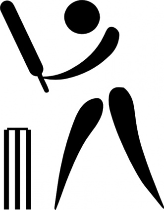 Olympic Sports Cricket Pictogram Clip Art Clip Arts Clip Art