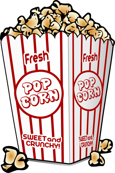 Popcorn Clip Art Popcorn
