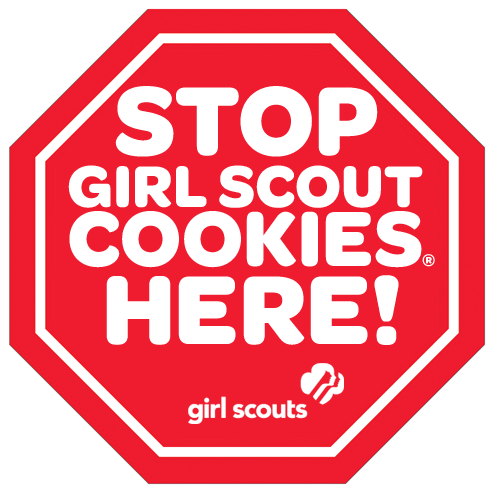 Stop  Girl Scout Cookies Here 