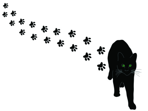 Cat Paw Print Graphic   Cliparts Co