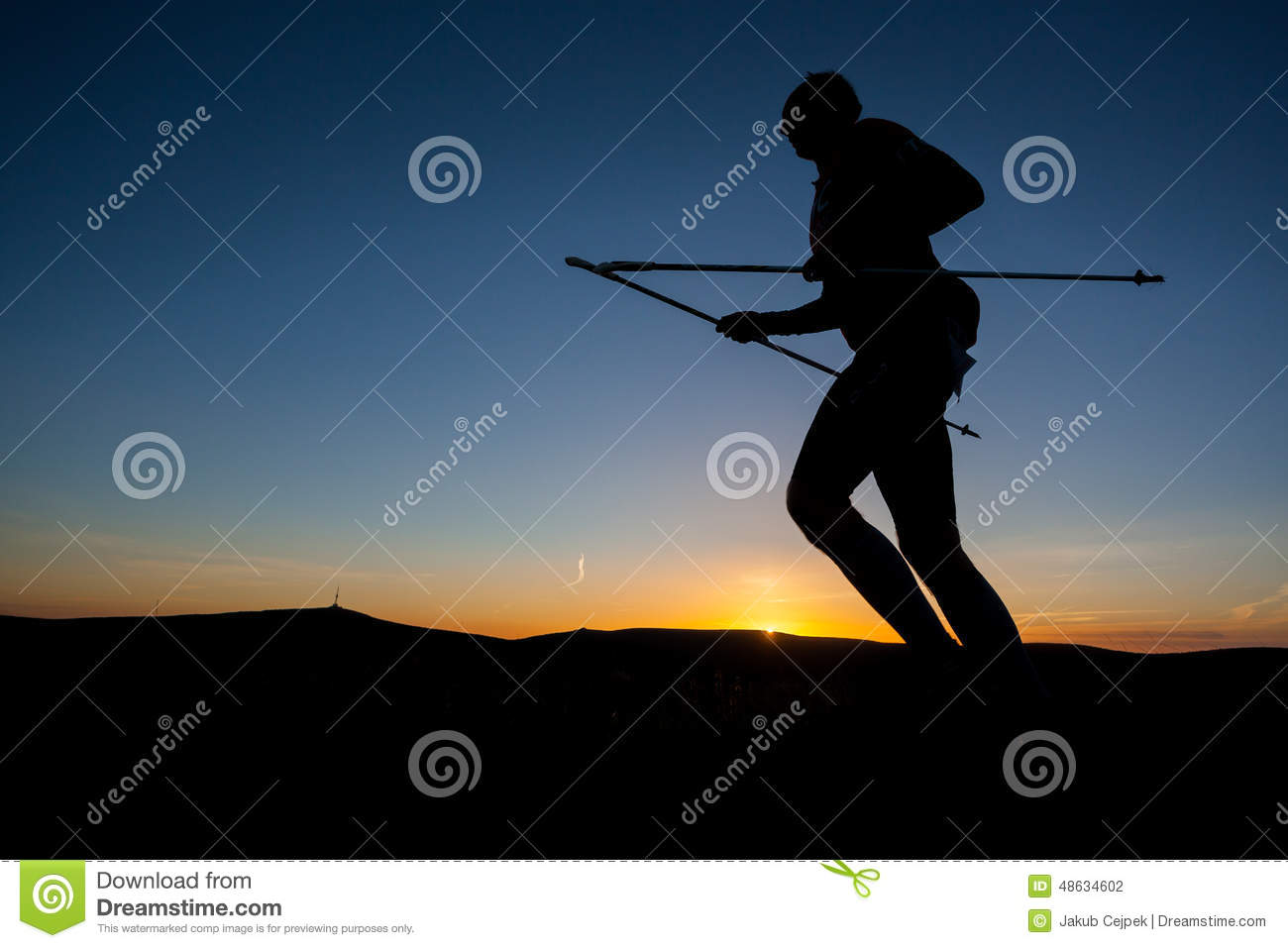 Early Morning Running Stock Photo   Image  48634602