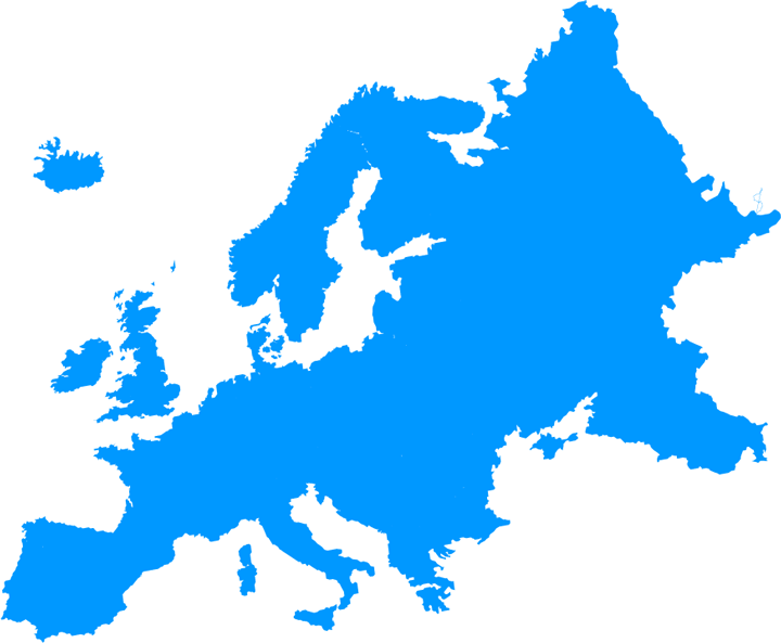 Europe Continent Outline