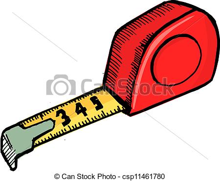 Of Tape Measure Csp11461780   Search Clip Art Illustration Drawings