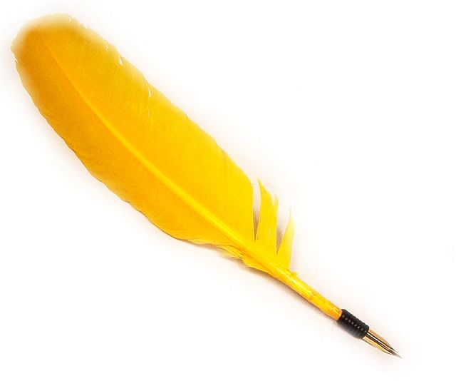 Pens And Feather Quills For Traditional Writing With Ink Nib Clipart