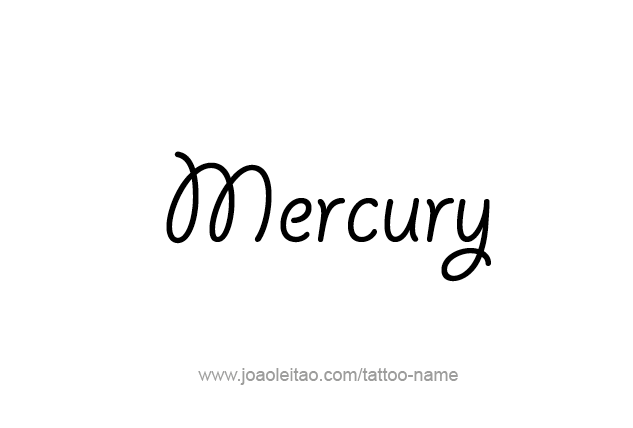Planet Mercury Clipart Tattoo Pictures