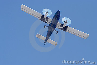 Small Twin Engine Airplane Royalty Free Stock Photography   Image