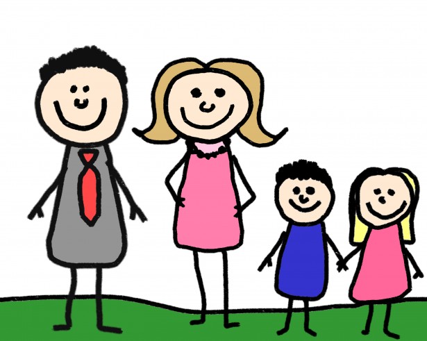 Stick People Family Clipart   Clipart Panda   Free Clipart Images
