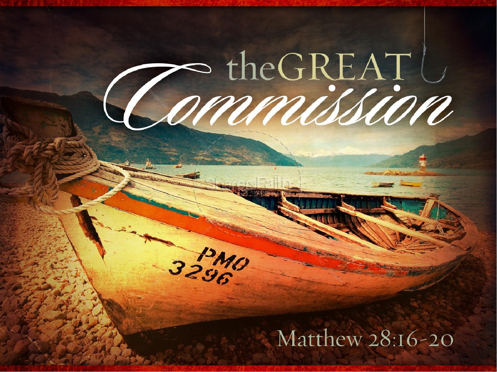 The Great Commission Powerpoint   Powerpoint Sermons