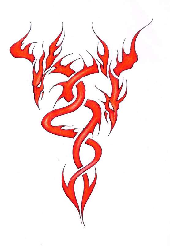 Tribal Flame Clipart 060511  Vector Clip Art   Free Clipart Images