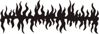 Tribal Flame  Free Vector Clipart Sample For Vehicle Graphics And    