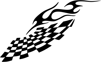 Tribal Racing Flame  Free Vector Clipart Sample For Vehicle Graphics