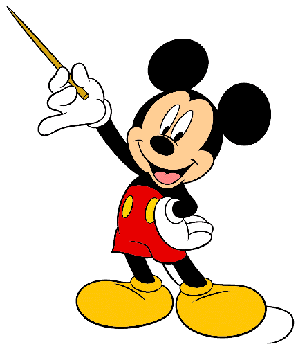 Cliparts E Gifs  Mickey   Disney