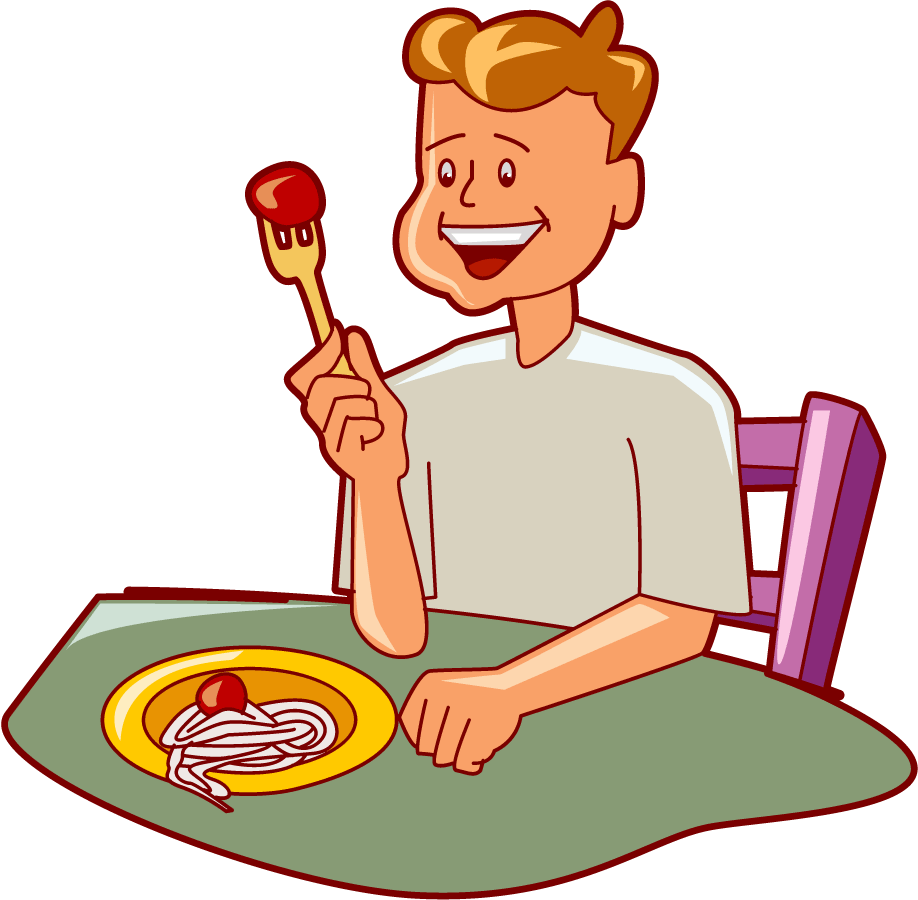 Download Eating Clip Art   Free Clipart Of People Eating Food   More