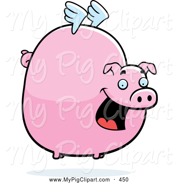 Fat Pig Clip Art