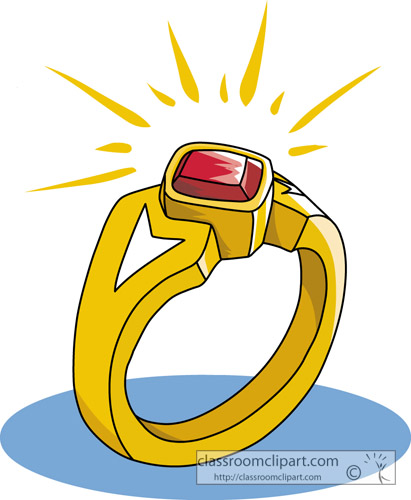 Jewelry   Ruby Ring Jewelry 07   Classroom Clipart