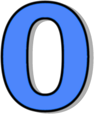 Number 0 Blue   Http   Www Wpclipart Com Signs Symbol Alphabets