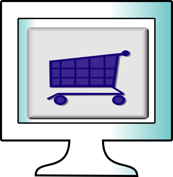 Online Shopping Clip Art At Clker Com   Vector Clip Art Online
