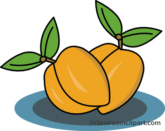 Peach Clipart Watermelon Clipart Orange Clipart