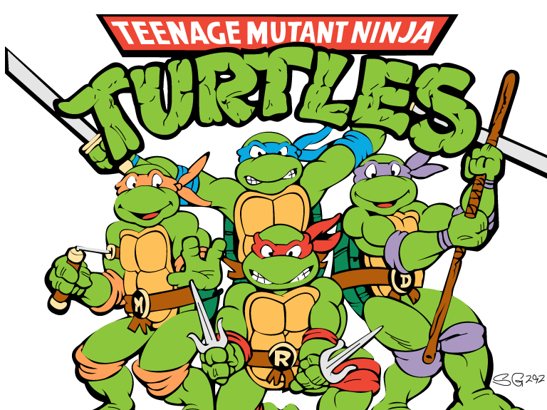 Pizza Party Ninja Turtles