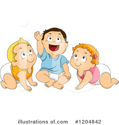 Toddler Clipart  1204842 By Bnp Design Studio   Royalty Free  Rf