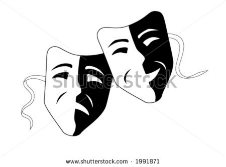 Acting Masks Clipart
