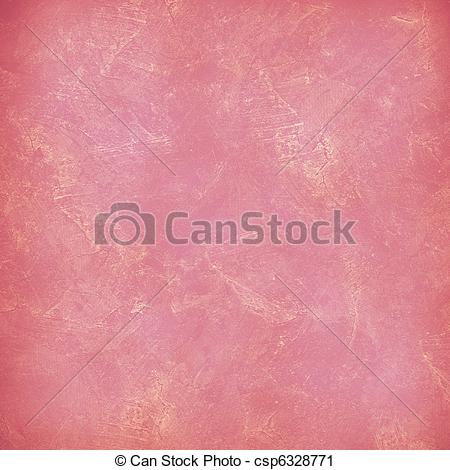 Clipart Of Stained Pink Plaster Wall   Pink Painted Stucco Wall    