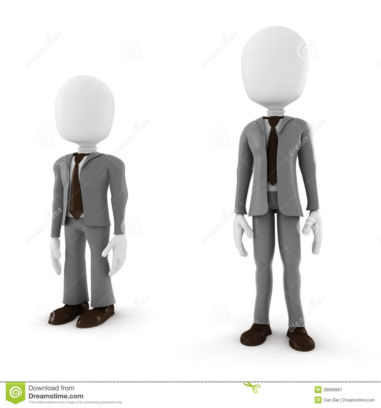 Clipart Short Person Tall And Short Person Stock