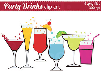 Clipart Summer Drink Clip Ar T 8 Clip Art Cocktails Party Clipart