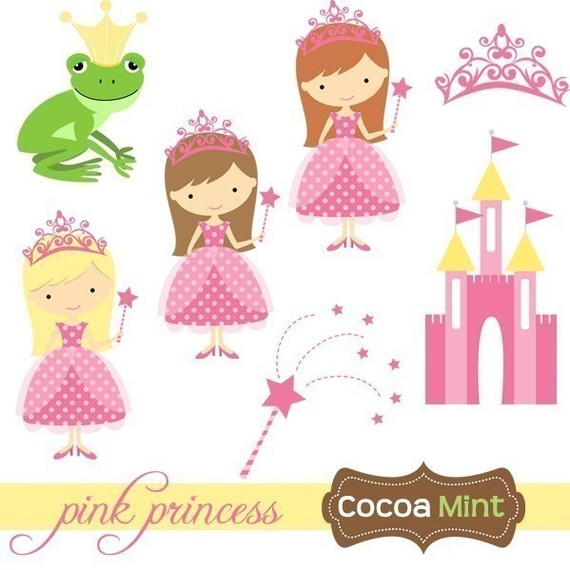 Disney Princess Birthday Clipart