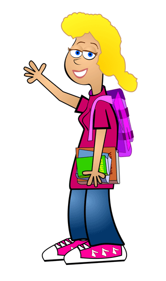 Girl Student Clipart   Clipart Panda   Free Clipart Images