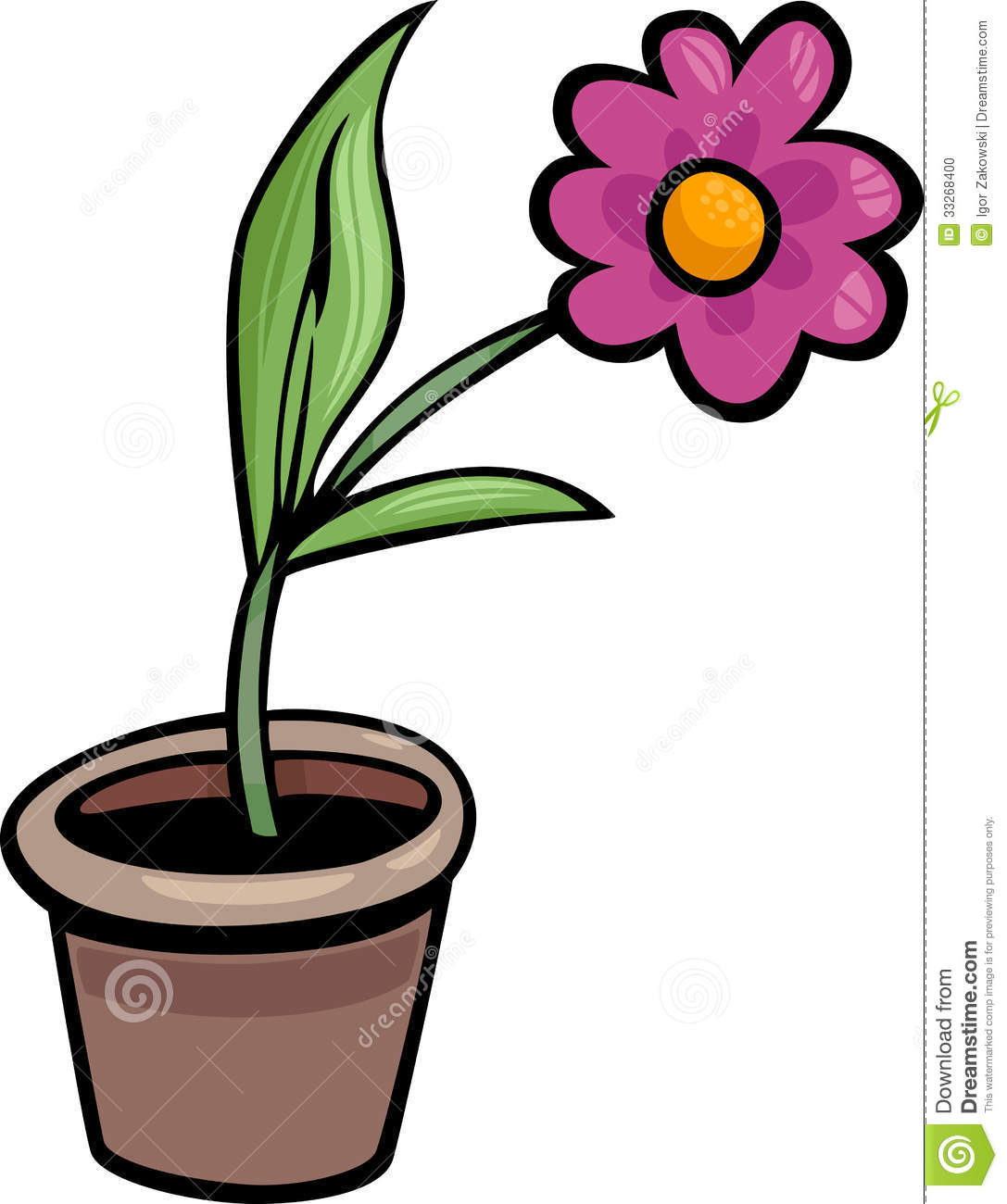 Potted Plant Clipart Black And White   Clipart Panda   Free Clipart