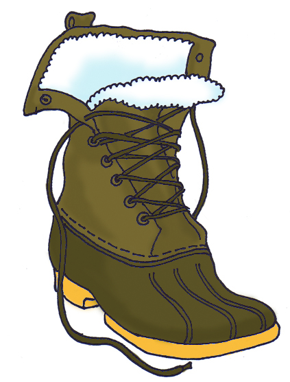 Snow Boots Clipart   Clipart Panda   Free Clipart Images