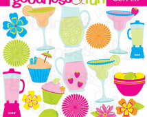 To Summer Clipart   Digital Summer Party Clipart   Instant Download