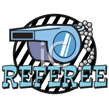 Basketball Referee Whistle Clip Art