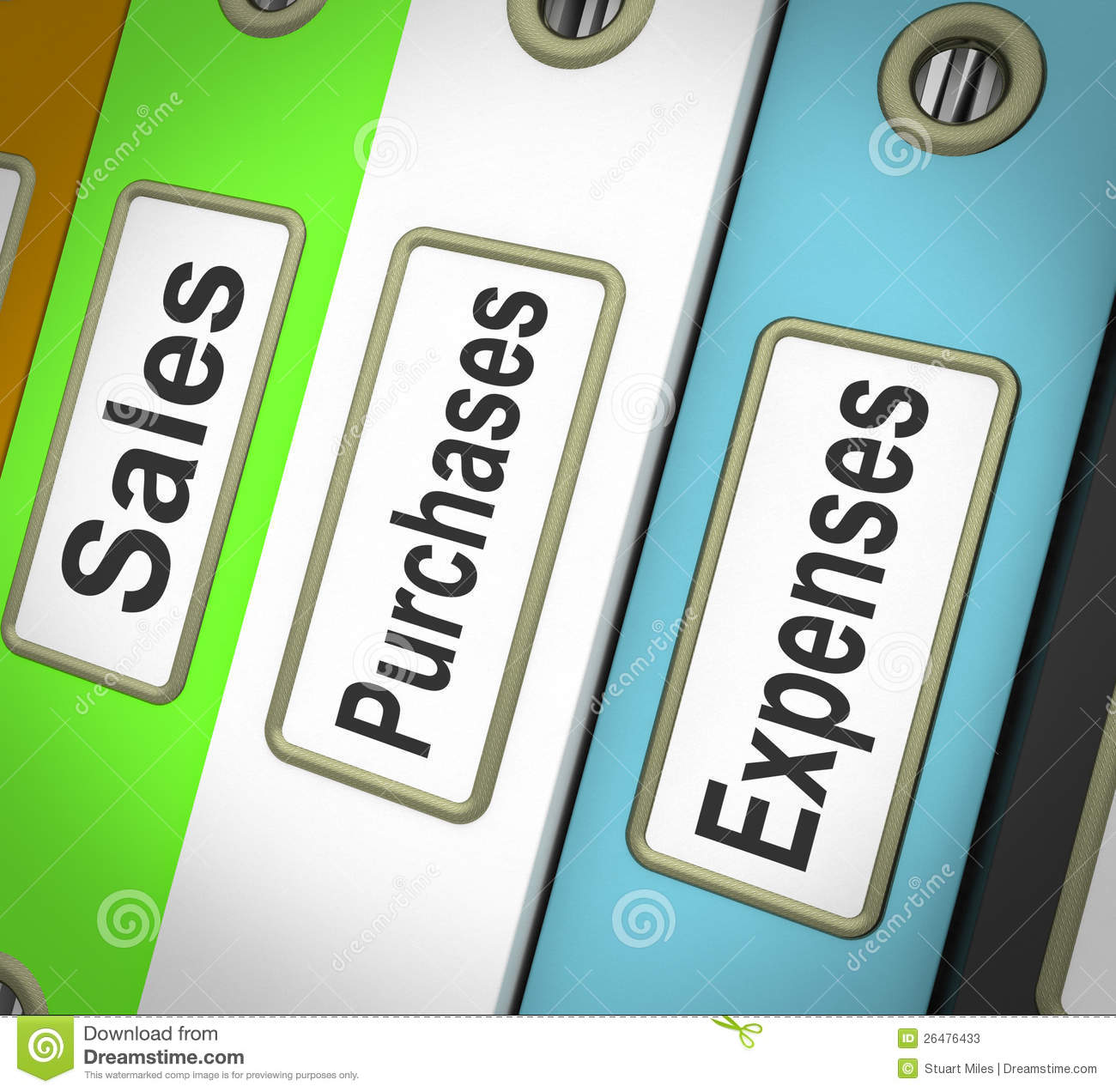 Business Expenses Clipart Purchases Sales Expenses Files