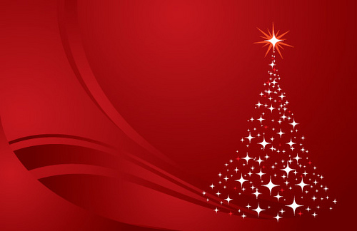Christmas Tree Background Red   Christmas Tree Background Re