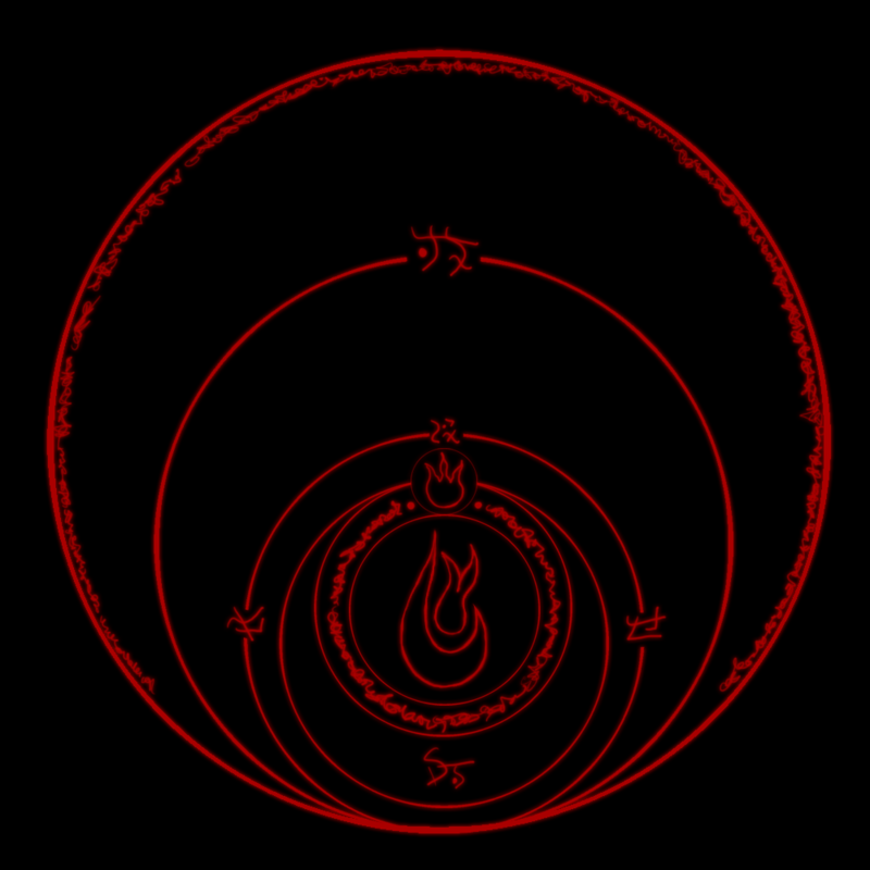 Fire Circle Png Fire Spell Runic Circle By