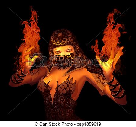 Fire Spell Csp1859619   Search Vector Clipart Drawings Illustrations