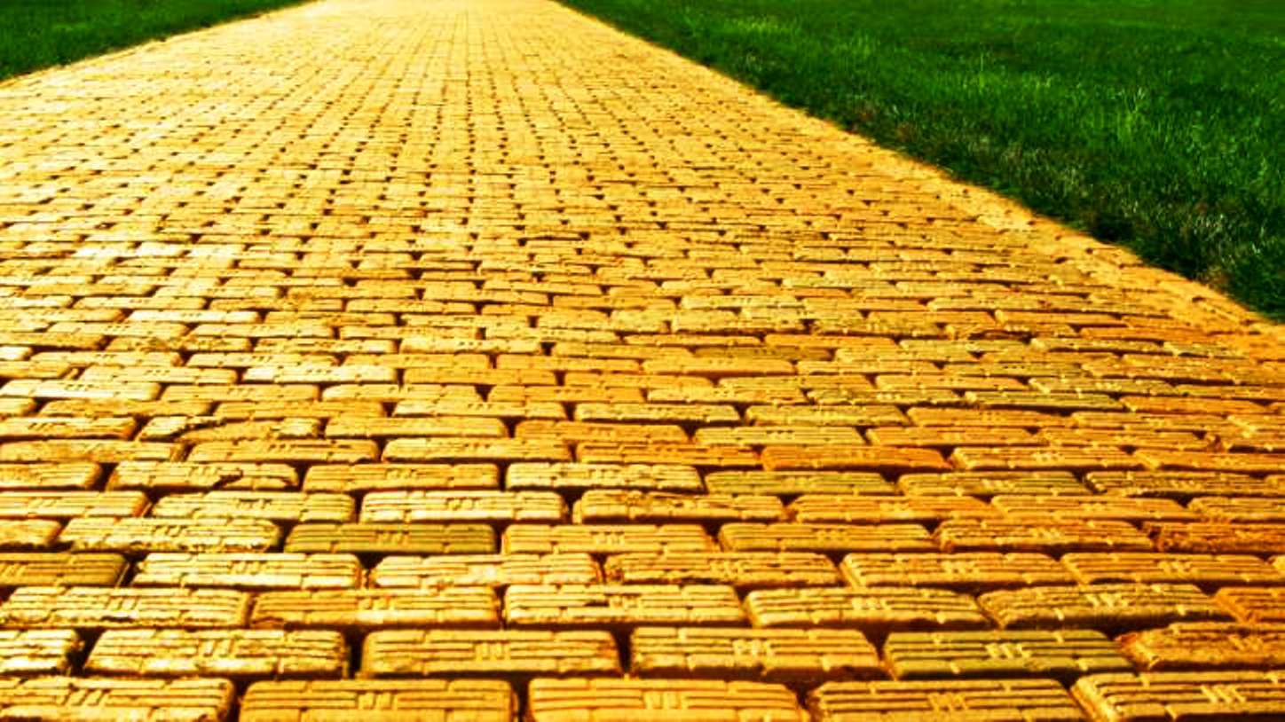 Follow The Yellow Brick Road Clipart Yellow Brick Road   Viewing
