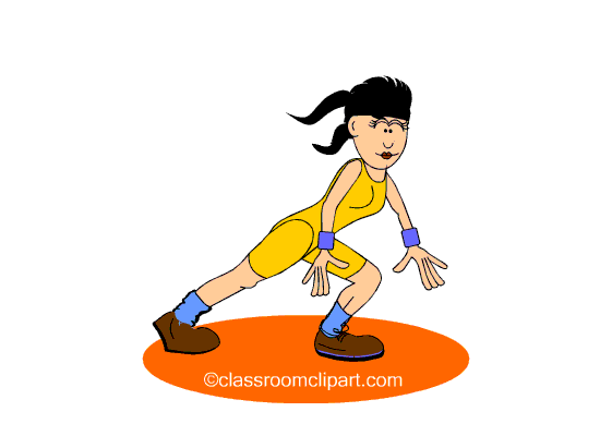 Health Animated Clipart  Exercise Girl Ga 812cc   Classroom Clipart