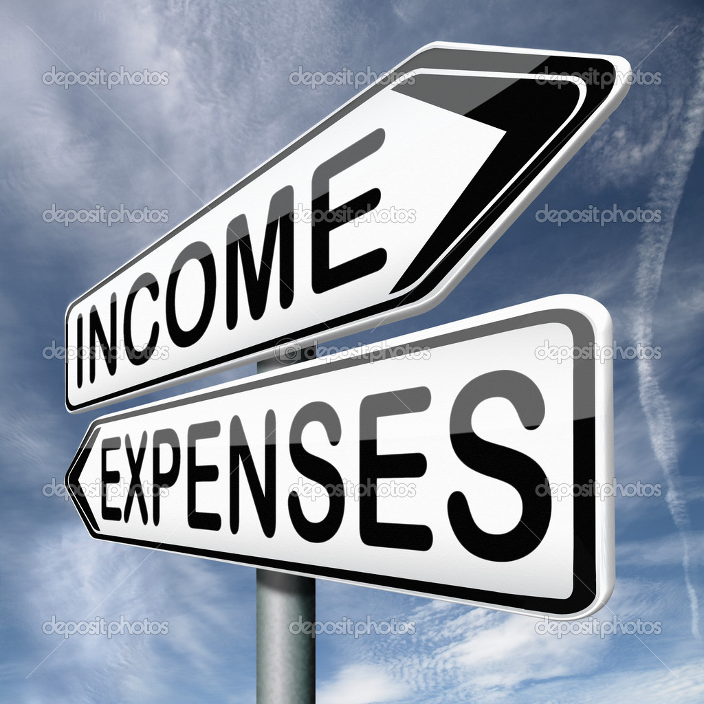 Income And Expenses   Stock Photo   Kikkerdirk  18934511