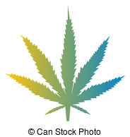 Marijuana Leaf Illustration   Marijuana Cannabis Leaf