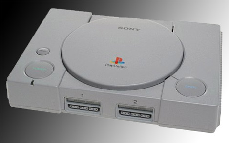 Old Playstation 1 Console
